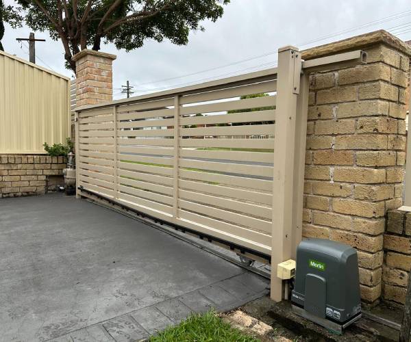 commercial slides gates install in Rose Bay